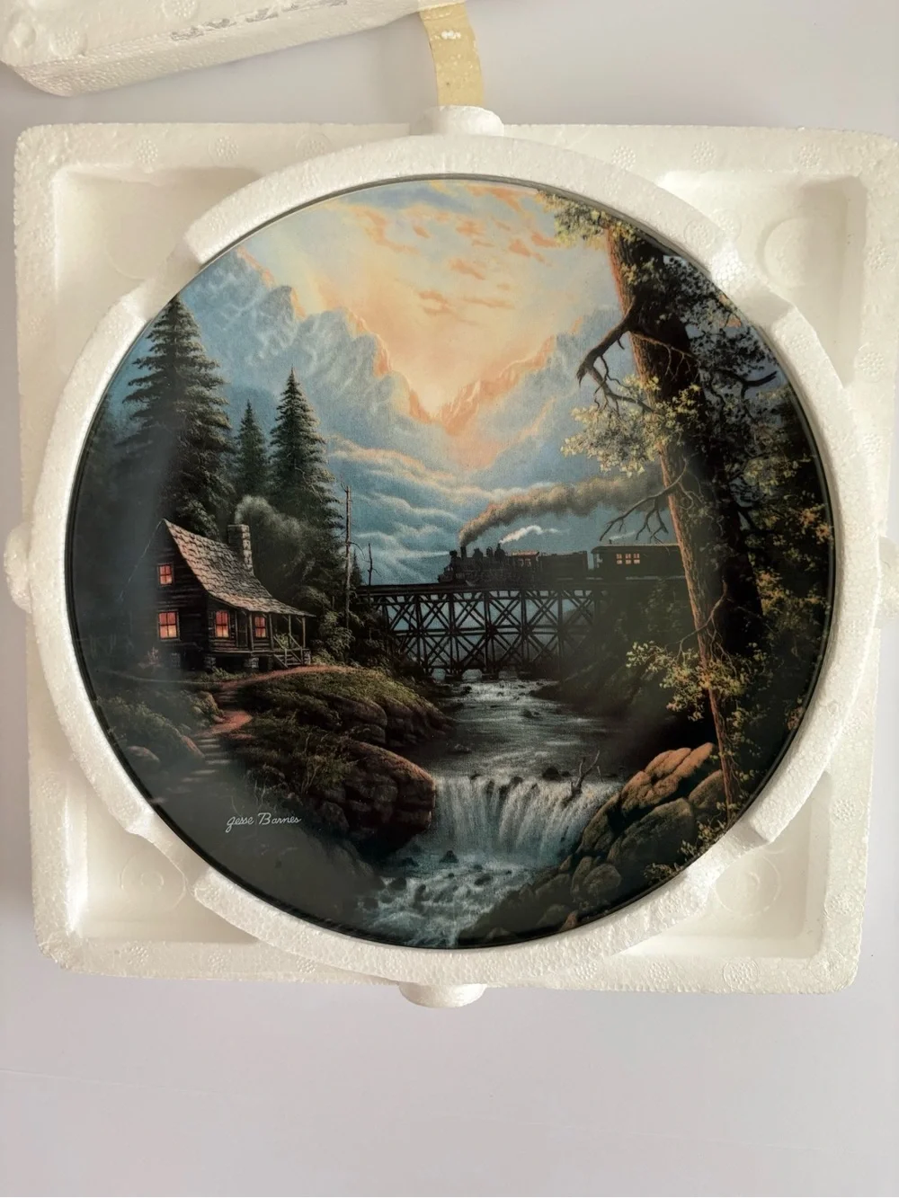 Vintage Limited 1993 “Daybreak” #2 in Series Bradford Exchange by Jesse Barnes